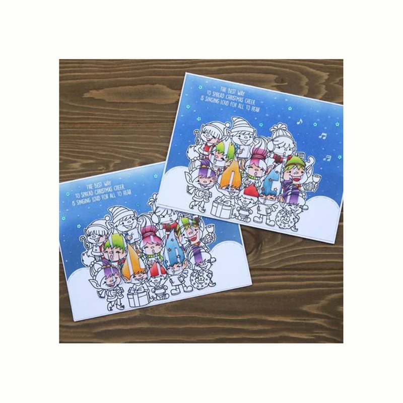 Christmas Cheer Trolls Stamps and Cutting Dies Metal Cutting Dies and stamps DIY Scrapbooking Card Stencil Paper Craft Handmade
Christmas Cheer Trolls Stamps and Cutting Dies Metal Cutting Dies and stamps DIY Scrapbooking Card Stencil Paper Craft Handmade