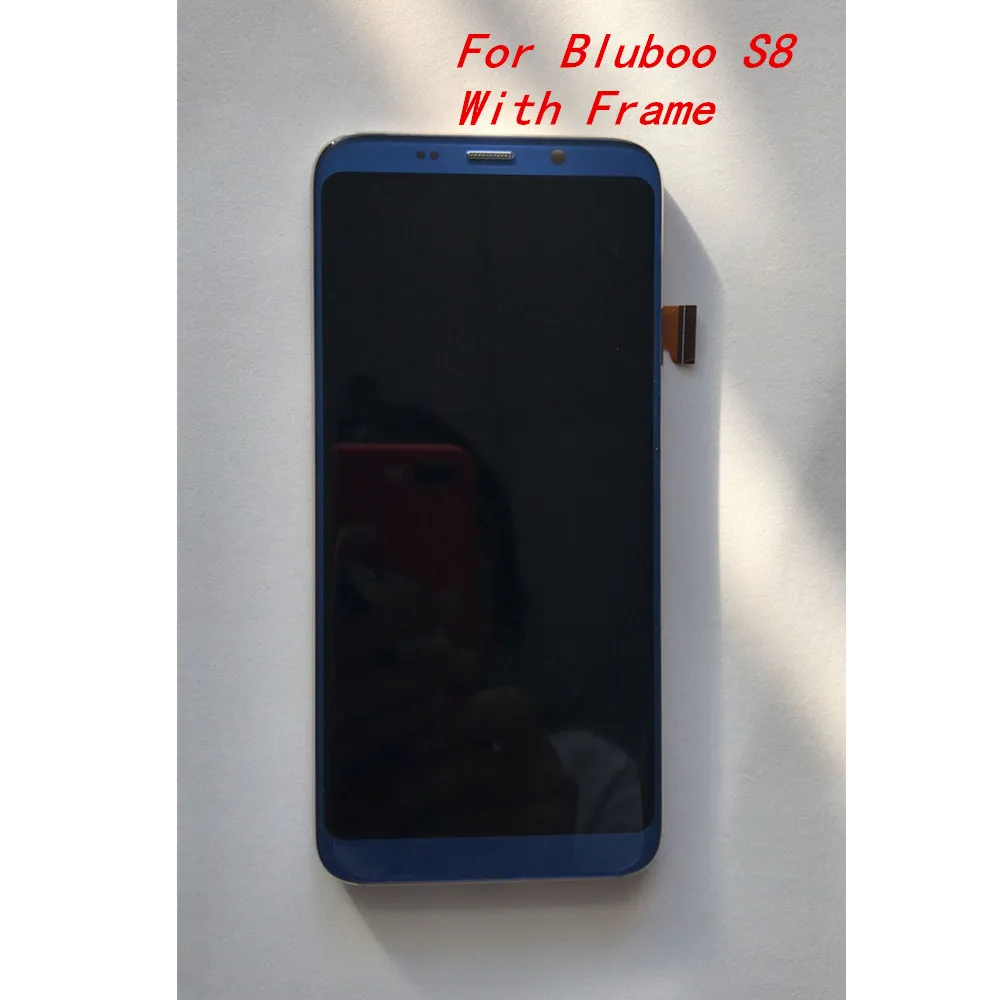 New Original For Bluboo S8 5.7inch Phone LCD Display With Frame Assembly + Touch Screen Panel Replacement With Tools
New Original For Bluboo S8 5.7inch Phone LCD Display With Frame Assembly + Touch Screen Panel Replacement With Tools