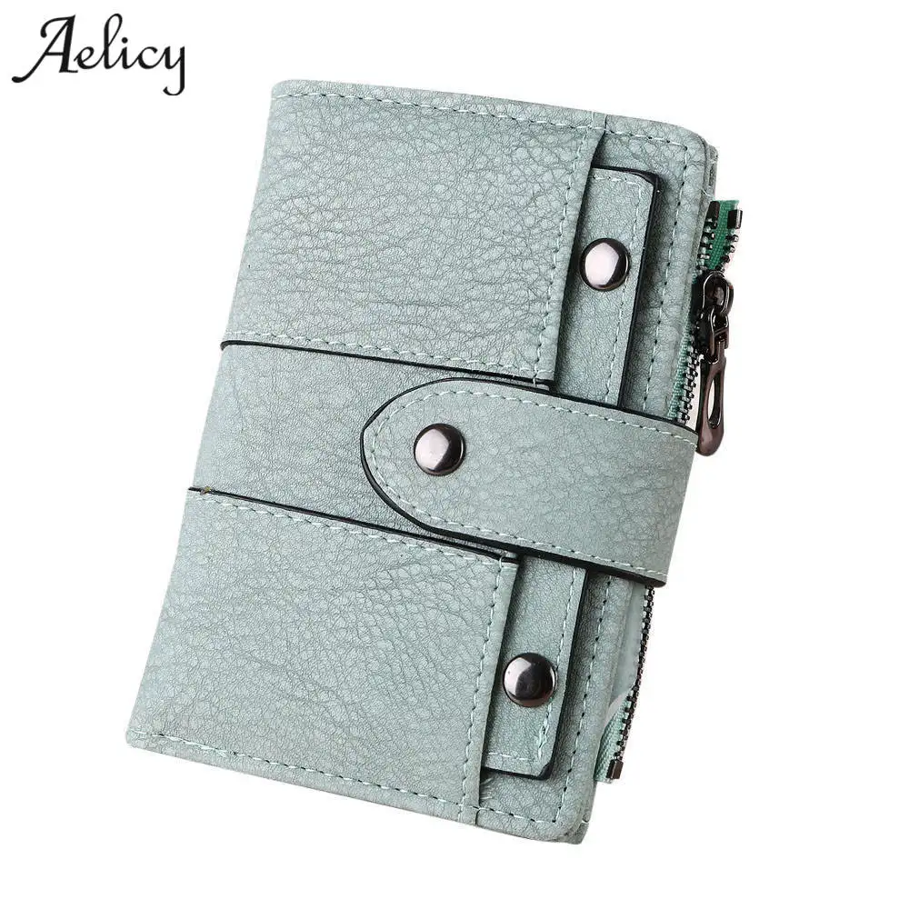 Aelicy Fashion Women Wallets Coin Purse Short Wallet ID Card Holders Handbag Candy Color Portefeuille femme Women's Money Bag
Aelicy Fashion Women Wallets Coin Purse Short Wallet ID Card Holders Handbag Candy Color Portefeuille femme Women's Money Bag