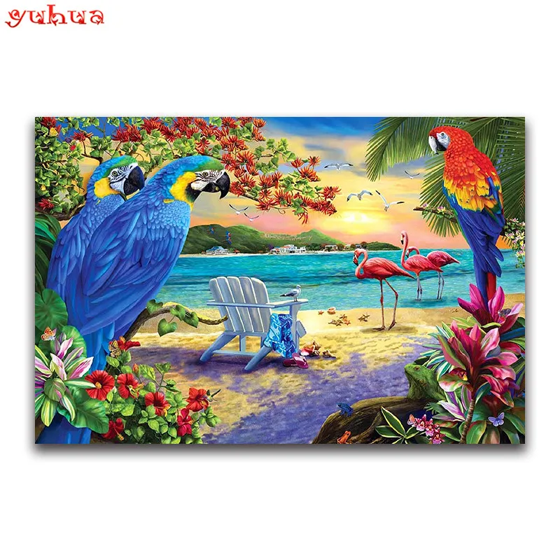 parrot 5D DIY Diamond embroidery Flamingo Full square Diamond mosaic Beach flower round Diamond painting Cross stitch sea bird
parrot 5D DIY Diamond embroidery Flamingo Full square Diamond mosaic Beach flower round Diamond painting Cross stitch sea bird