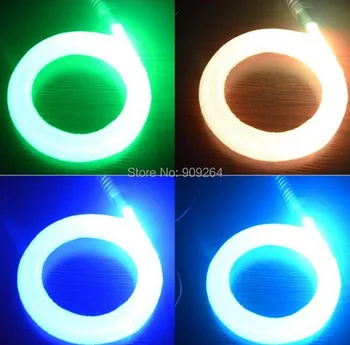 

Free Shipping 0.75mm fiber optic light strans for light engine illuminator, waterproof PMMA material,150pcs in 2meters