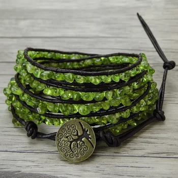 natural Stone Olive BEAD wrap bracelet peridot bead wrap bracelet Raw stone bead leather wrap bracelet BOHO bead jewelry
natural Stone Olive BEAD wrap bracelet peridot bead wrap bracelet Raw stone bead leather wrap bracelet BOHO bead jewelry