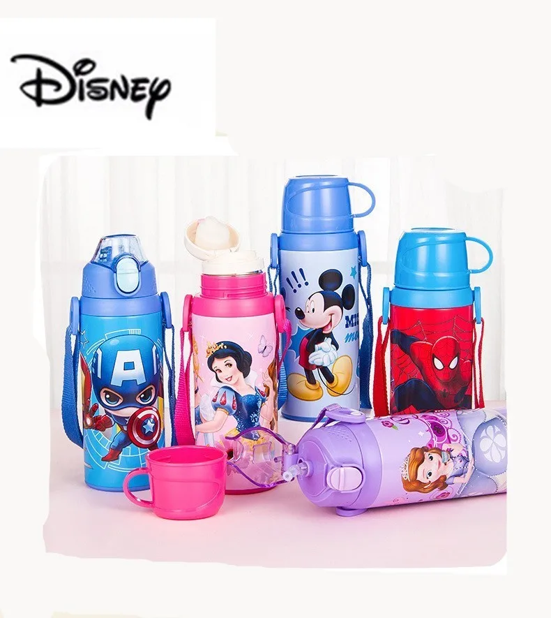 Чашка для кормления детей Disney детская развивающая бутылка питья дрессировочная