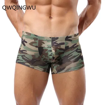 Men's Boxers Underwear Sexy Spandex Camouflage Convex Bag Men's Underwear Boxer Shorts Gay Man U Convex Calzoncillos Cueca Boxer
Men's Boxers Underwear Sexy Spandex Camouflage Convex Bag Men's Underwear Boxer Shorts Gay Man U Convex Calzoncillos Cueca Boxer