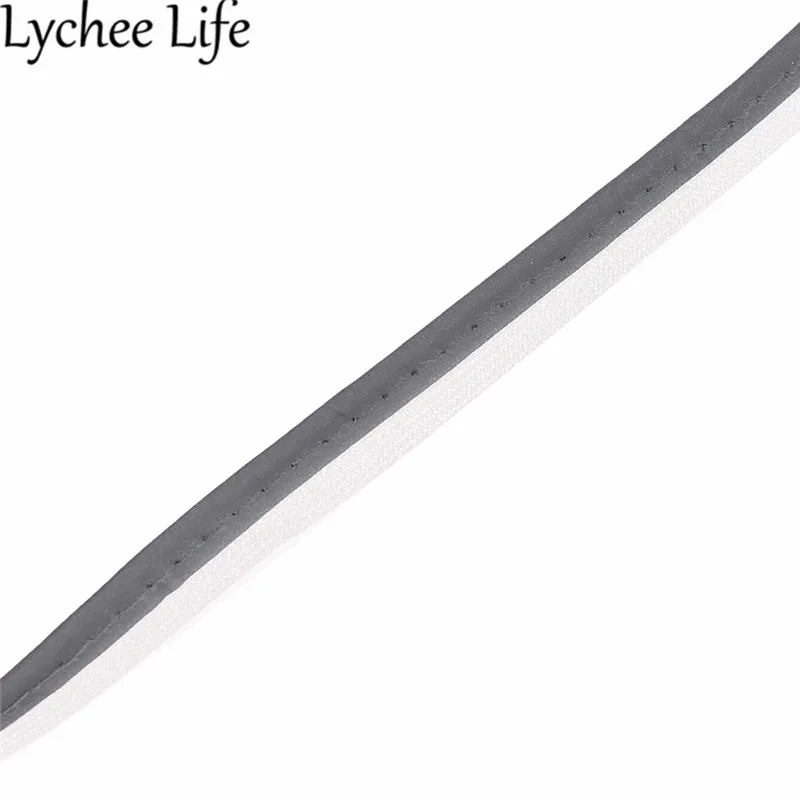 Яркая серебристая светоотражающая ткань Lychee Life однотонная 10 м сделай сам для