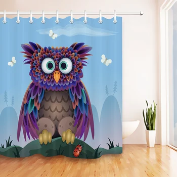 LB Custom Cute Owl Bird Blue White Butterfly Ladybird Shower Curtains Bathroom Curtain Polyester Fabric for Bathtub Home Decor
LB Custom Cute Owl Bird Blue White Butterfly Ladybird Shower Curtains Bathroom Curtain Polyester Fabric for Bathtub Home Decor