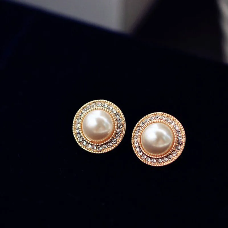 JIOFREE Hot Lovely Wedding golden Imitation Pearl Rhinestone Ear Cuff Clip On Earring for Women Bridal Non Pierced Earrings
JIOFREE Hot Lovely Wedding golden Imitation Pearl Rhinestone Ear Cuff Clip On Earring for Women Bridal Non Pierced Earrings