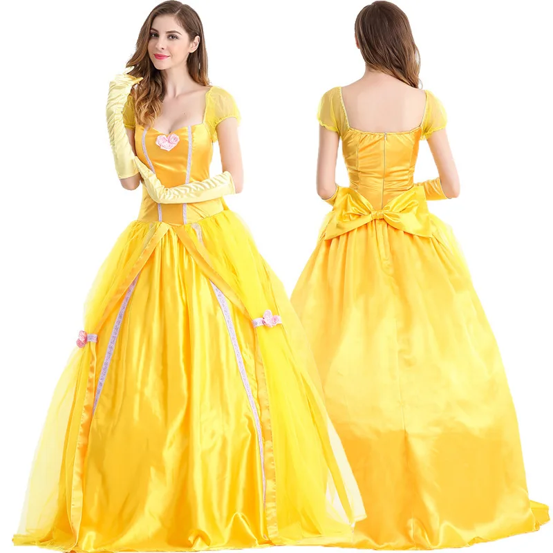 Sleeveless Women Skirt Fairy Kei Tale Princess Dress Beauty The Beast Princess Belle Cosplay Costume Halloween Lolita Dress
Sleeveless Women Skirt Fairy Kei Tale Princess Dress Beauty The Beast Princess Belle Cosplay Costume Halloween Lolita Dress