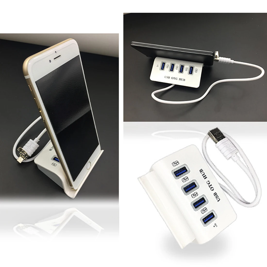 For Android Phone Tablet USB 3.0 Hub Divider 4 Ports OTG Adapter OTG Cable Splitter Adapter to Mouse Keyboard
For Android Phone Tablet USB 3.0 Hub Divider 4 Ports OTG Adapter OTG Cable Splitter Adapter to Mouse Keyboard