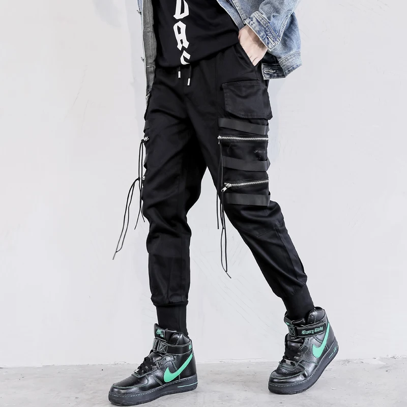 High Street Skinny Stylish Self-Assertion Zipper Pocke Men's Jogger Pencil Pants Hip Hop Autumn Male Casual Full Length Trousers
High Street Skinny Stylish Self-Assertion Zipper Pocke Men's Jogger Pencil Pants Hip Hop Autumn Male Casual Full Length Trousers