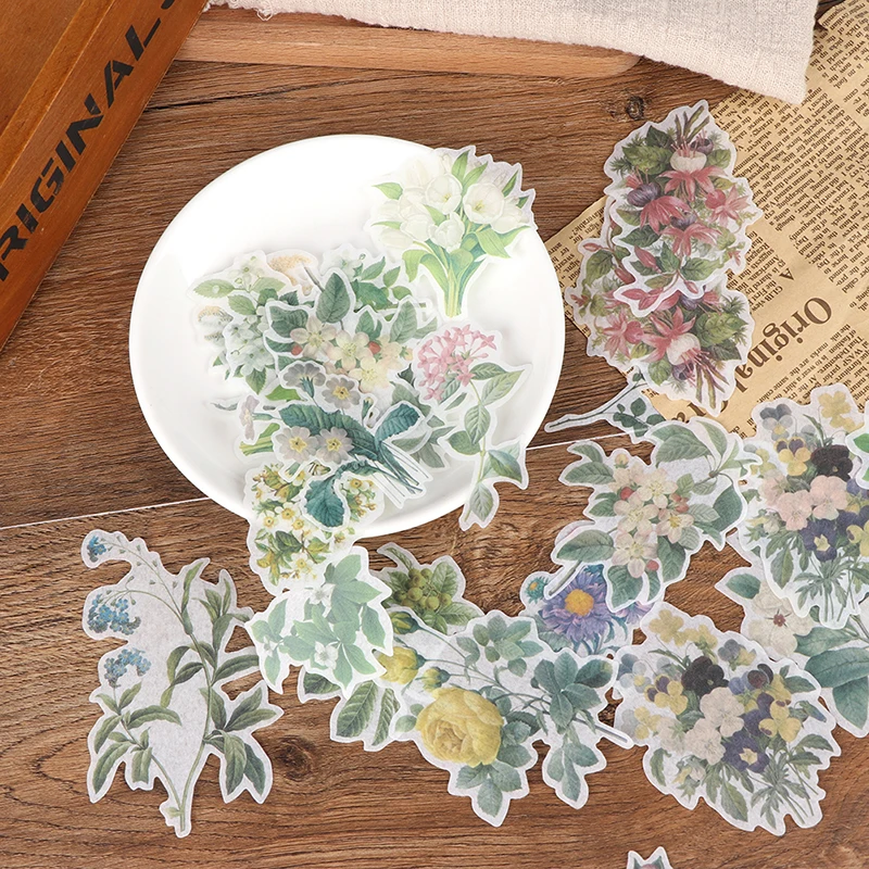 60pcs/pack Vintage flowers Plant DIY Scrapbooking Sticker diagram fairy tale Tropical Vibes Sticker
60pcs/pack Vintage flowers Plant DIY Scrapbooking Sticker diagram fairy tale Tropical Vibes Sticker
