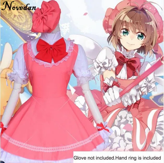 Cardcaptor Sakura Cosplay Lolita Maid Dress Costume Uniform Anime Magic Sakura Card Captor Cosplay Costumes
Cardcaptor Sakura Cosplay Lolita Maid Dress Costume Uniform Anime Magic Sakura Card Captor Cosplay Costumes