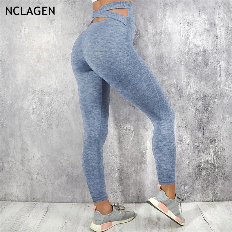 NCLAGEN Women Sexy Bandage Hollow Out Booty Leggings Slim Fit Capris Active Workout Pencil Pants Sudadera Mujer Butt Leggings
NCLAGEN Women Sexy Bandage Hollow Out Booty Leggings Slim Fit Capris Active Workout Pencil Pants Sudadera Mujer Butt Leggings
