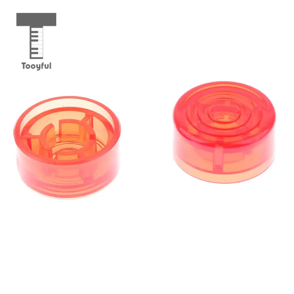 Tooyful 2pcs Guitar Effect Foot Nail Cap Protection Cap for Guitar Pedal Effect
