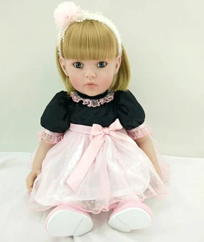 Reborn Baby Doll Realistic Soft silicone Reborn Babies Girl 24 Inch Adorable Bebe Kids Brinquedos boneca Toy DOLLMAI
Reborn Baby Doll Realistic Soft silicone Reborn Babies Girl 24 Inch Adorable Bebe Kids Brinquedos boneca Toy DOLLMAI