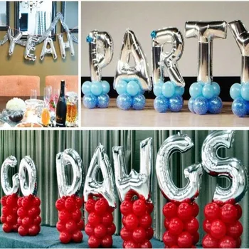 Fashion 32 Inch Giant Jumbo Letter Helium Aluminum Foil Balloon for Wedding / Birthday Party / Baby / Bridal Shower Decoration
Fashion 32 Inch Giant Jumbo Letter Helium Aluminum Foil Balloon for Wedding / Birthday Party / Baby / Bridal Shower Decoration