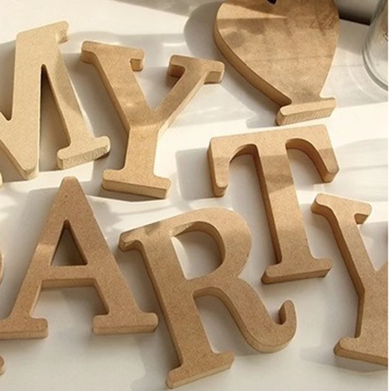 1pcs DIY Home Decor Wooden Letter 26 Wood English Alphabet Wedding Decoration DIY Handcrafts Ornaments Crafts Accessories
1pcs DIY Home Decor Wooden Letter 26 Wood English Alphabet Wedding Decoration DIY Handcrafts Ornaments Crafts Accessories