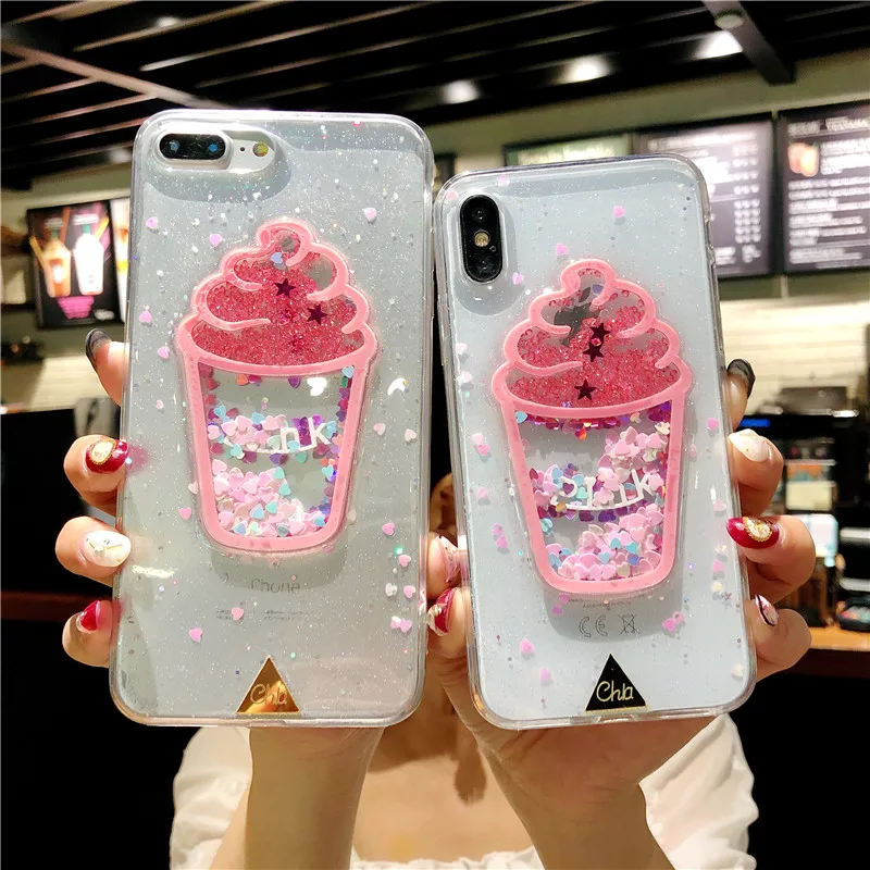 LOVECOM Fashion 3D Ice Cream Case For iPhone XR XS Max 6 6S 7 8 Plus X Glitter Love Quicksand Full Body Soft Phone Back Cover
LOVECOM Fashion 3D Ice Cream Case For iPhone XR XS Max 6 6S 7 8 Plus X Glitter Love Quicksand Full Body Soft Phone Back Cover