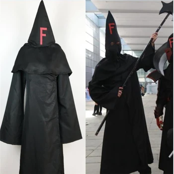 FFF Group Disguised Assault Trial Costume Team Black Hoodie Cloak Costume + Hat Halloween Fancy Dress Costume Ghosts
FFF Group Disguised Assault Trial Costume Team Black Hoodie Cloak Costume + Hat Halloween Fancy Dress Costume Ghosts