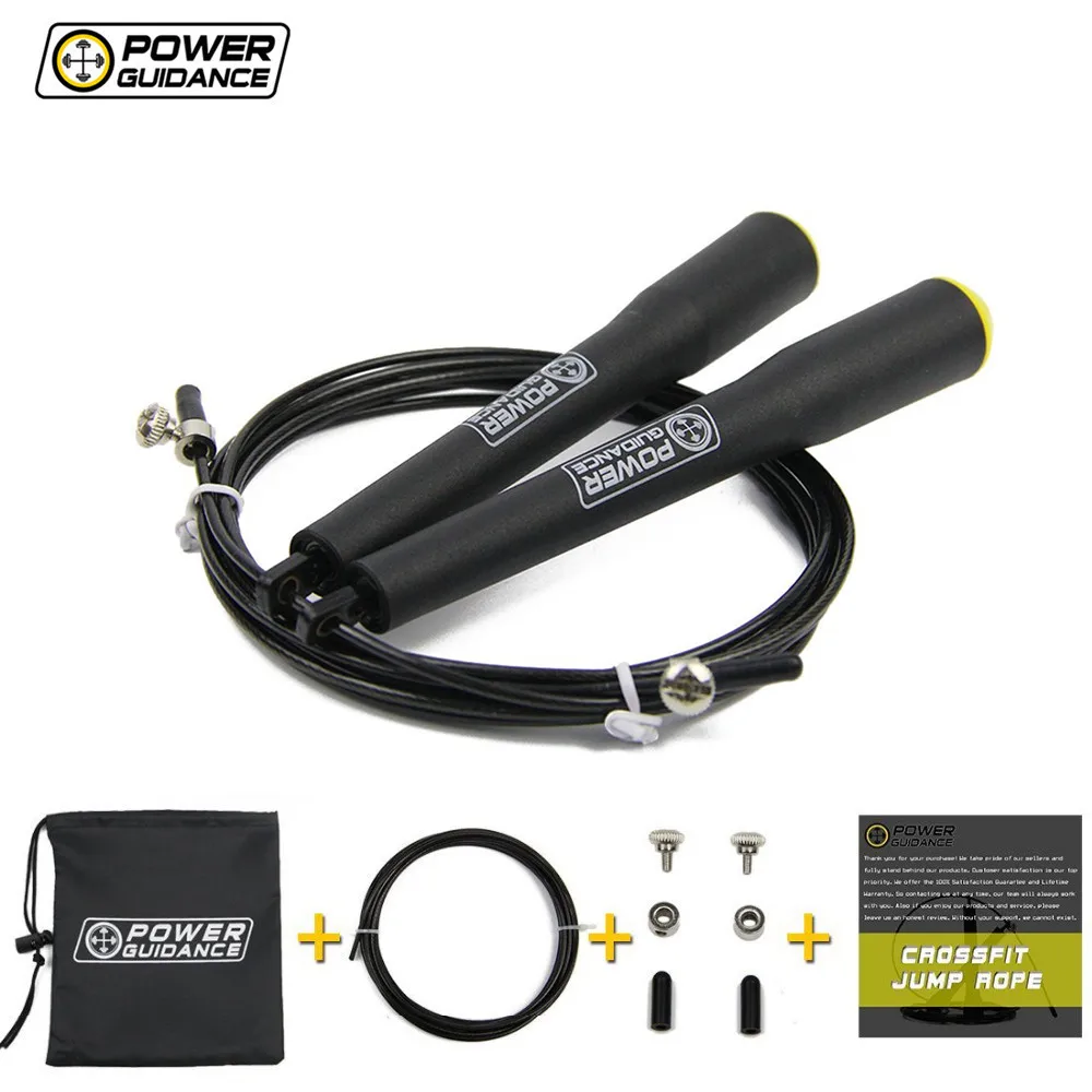 JUMP ROPE-SPEED CABLE STEEL WIRE SKIPPING ADJUSTABLE LENGTH KIT SPORT ROPE FOR FITNESS GYM WOMEN MAN BODY BUILDING FREE GIFT
JUMP ROPE-SPEED CABLE STEEL WIRE SKIPPING ADJUSTABLE LENGTH KIT SPORT ROPE FOR FITNESS GYM WOMEN MAN BODY BUILDING FREE GIFT