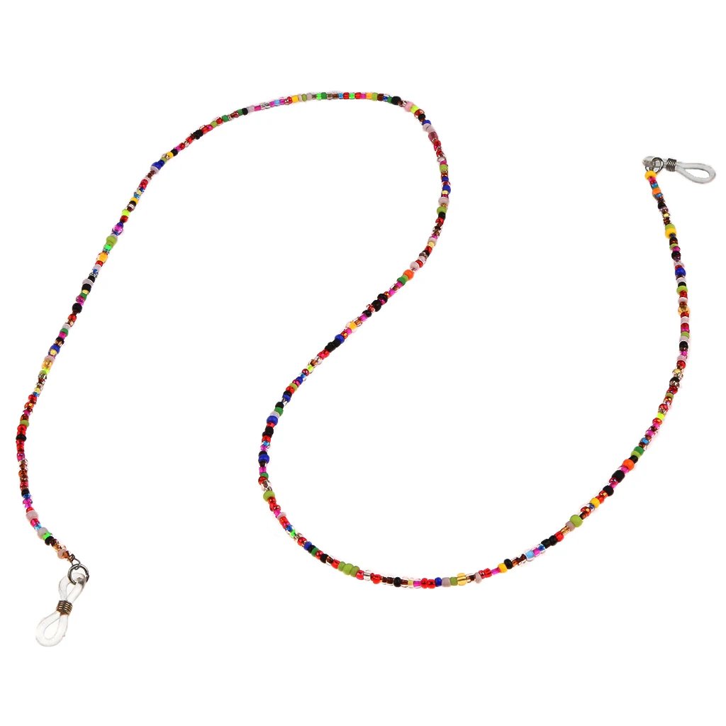 Multi Color Anti-Slip Eyeglasses Chains Rope Eyewear Neck Cord Lanyard Retainer Prevent the Glasses Dropping With Beads Multi Color Anti-Slip Eyeglasses Chains Rope Eyewear Neck Cord Lanyard Retainer Prevent the Glasses Dropping With Beads