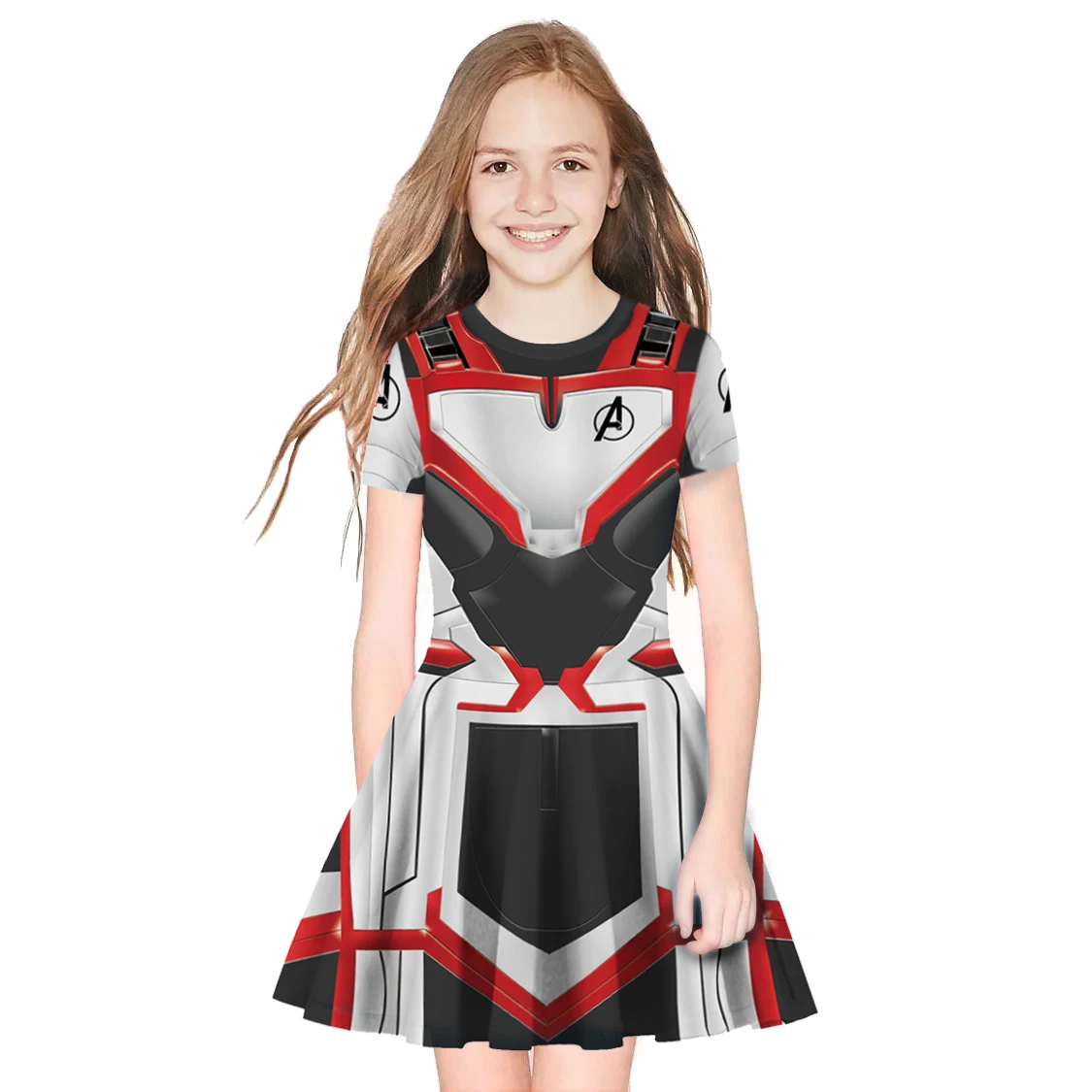 2019 New Movie The Avengers 4 Endgame Quantum War Dress Cosplay Costume 3D Printed Short Sleeve hoodie dress 5-10Y
2019 New Movie The Avengers 4 Endgame Quantum War Dress Cosplay Costume 3D Printed Short Sleeve hoodie dress 5-10Y