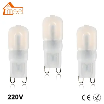 Mini Dimmable G9 LED Lamp Bulb 220V 240V 2835 Lampada Bombillas G9 LED Bulb 360 Beam Angle Light Replace Halogen Spotlight
Mini Dimmable G9 LED Lamp Bulb 220V 240V 2835 Lampada Bombillas G9 LED Bulb 360 Beam Angle Light Replace Halogen Spotlight