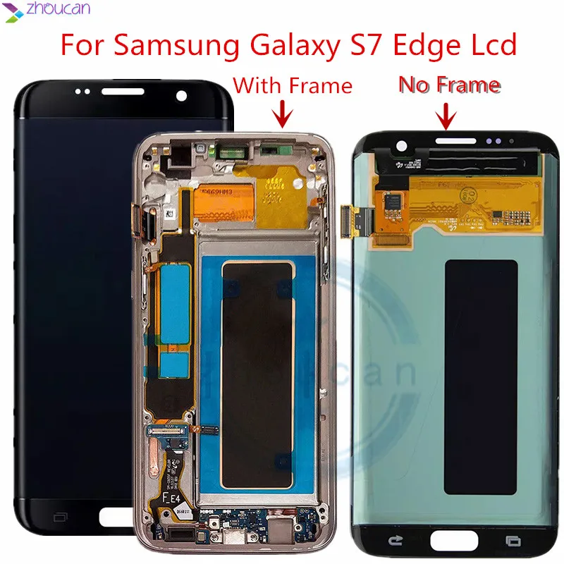 For SAMSUNG GALAXY S7 EDGE G935 G935F LCD with frame Display Touch Screen Digitizer Assembly 5.5" For Samsung S7 Edge G935F LCD
For SAMSUNG GALAXY S7 EDGE G935 G935F LCD with frame Display Touch Screen Digitizer Assembly 5.5" For Samsung S7 Edge G935F LCD