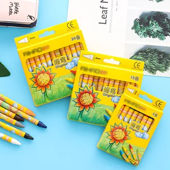 8/12/24 Colors Non-Toxic wax Crayon Creative Graffiti Kawaii Pens For Kids Painting Drawing Art Supply School Office Supply
8/12/24 Colors Non-Toxic wax Crayon Creative Graffiti Kawaii Pens For Kids Painting Drawing Art Supply School Office Supply