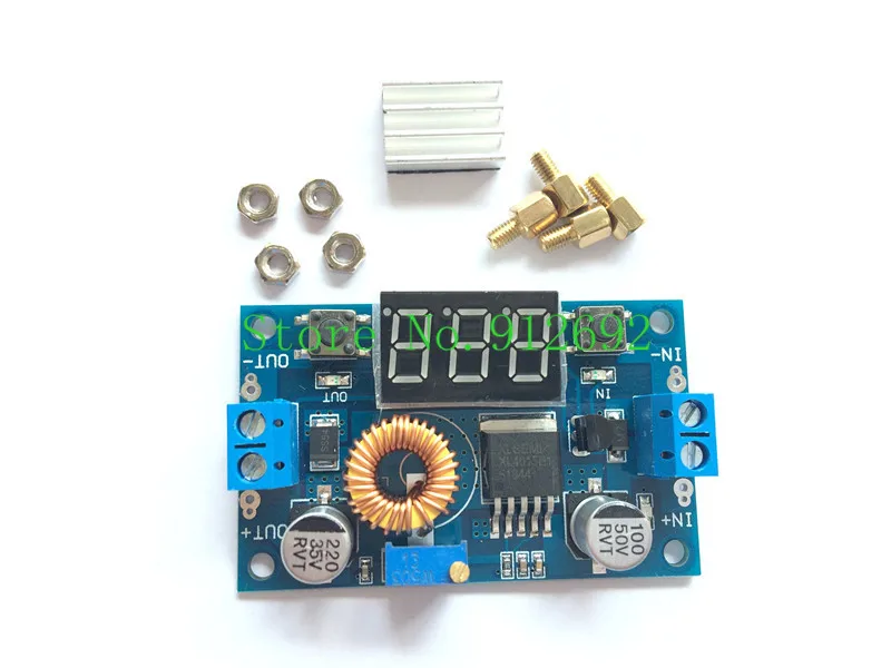 5A 75W XL4015 DC-DC Converter Adjustable Step-Down Module 4.0-38V to 1.25V-36V DIY Adjustable
5A 75W XL4015 DC-DC Converter Adjustable Step-Down Module 4.0-38V to 1.25V-36V DIY Adjustable