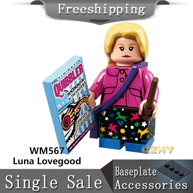 Luna Lovegood Figures Dobby Longbottom Trelawney Flitwick Mad-eye Moody Dumbledore Building Blocks Gift Toys Pop WM567
Luna Lovegood Figures Dobby Longbottom Trelawney Flitwick Mad-eye Moody Dumbledore Building Blocks Gift Toys Pop WM567
