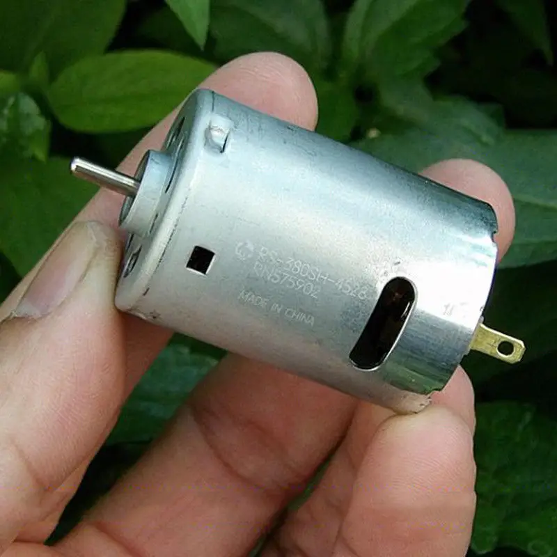 Micro 370 Motor DC 3V~12V 30000RPM High Speed Large Torque DIY RC Car Gun Model