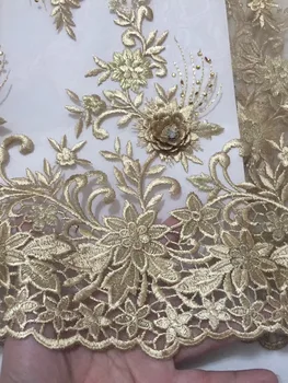 5yards Nigerian 2019 High Quality african lace fabric French lace fabric gold net rhinestones embroidery mesh swiss tull lace
5yards Nigerian 2019 High Quality african lace fabric French lace fabric gold net rhinestones embroidery mesh swiss tull lace