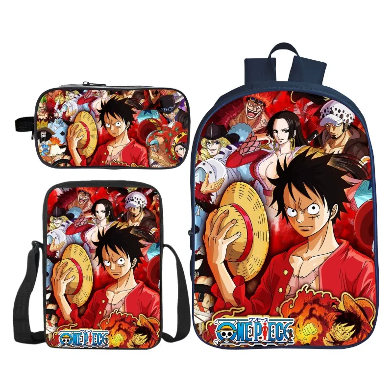 3Pcs/Set New Arrivals 3D Printing ONE PIECE Children Shoulder Backpacks Cartoon Kids Baby School Bags for Boys and Girls Bookbag
3Pcs/Set New Arrivals 3D Printing ONE PIECE Children Shoulder Backpacks Cartoon Kids Baby School Bags for Boys and Girls Bookbag