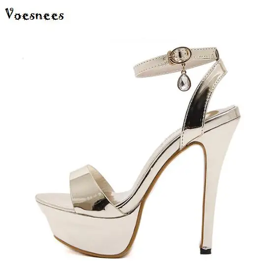 Genuine Women Shoes New Products Summer Buckles SexyToe Sandals Nightclub 14cm Super High Waterproof table Female's Shoes
Genuine Women Shoes New Products Summer Buckles SexyToe Sandals Nightclub 14cm Super High Waterproof table Female's Shoes