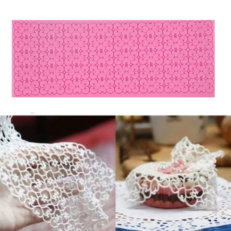Beautiful Flower Cake Embossed Lace Silicone Mold Mould Sugar Craft Tools Fondant Decoration Tools Lace Mat for Wedding Cake
Beautiful Flower Cake Embossed Lace Silicone Mold Mould Sugar Craft Tools Fondant Decoration Tools Lace Mat for Wedding Cake