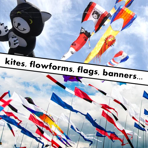 ripstop kite flowforms,flags