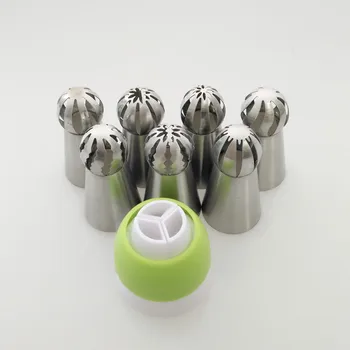 DropShiping 7PCS/SET Pastry Nozzles And Coupler Icing Piping Tips Sets Stainless Steel Rose Cream Bakeware Cupcake Cake
DropShiping 7PCS/SET Pastry Nozzles And Coupler Icing Piping Tips Sets Stainless Steel Rose Cream Bakeware Cupcake Cake