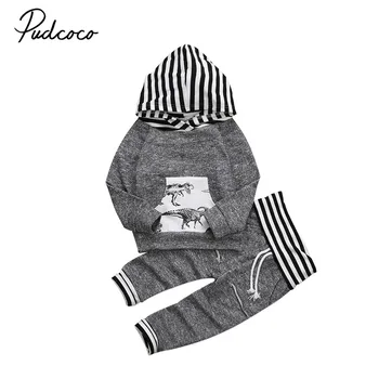 Autumn Casual Newborn Infant Kids Baby Boys Cartoon Dinosaur Print Clothes Set 2017 New Hoodies Tops Coat Long Pants Outfit Set
Autumn Casual Newborn Infant Kids Baby Boys Cartoon Dinosaur Print Clothes Set 2017 New Hoodies Tops Coat Long Pants Outfit Set