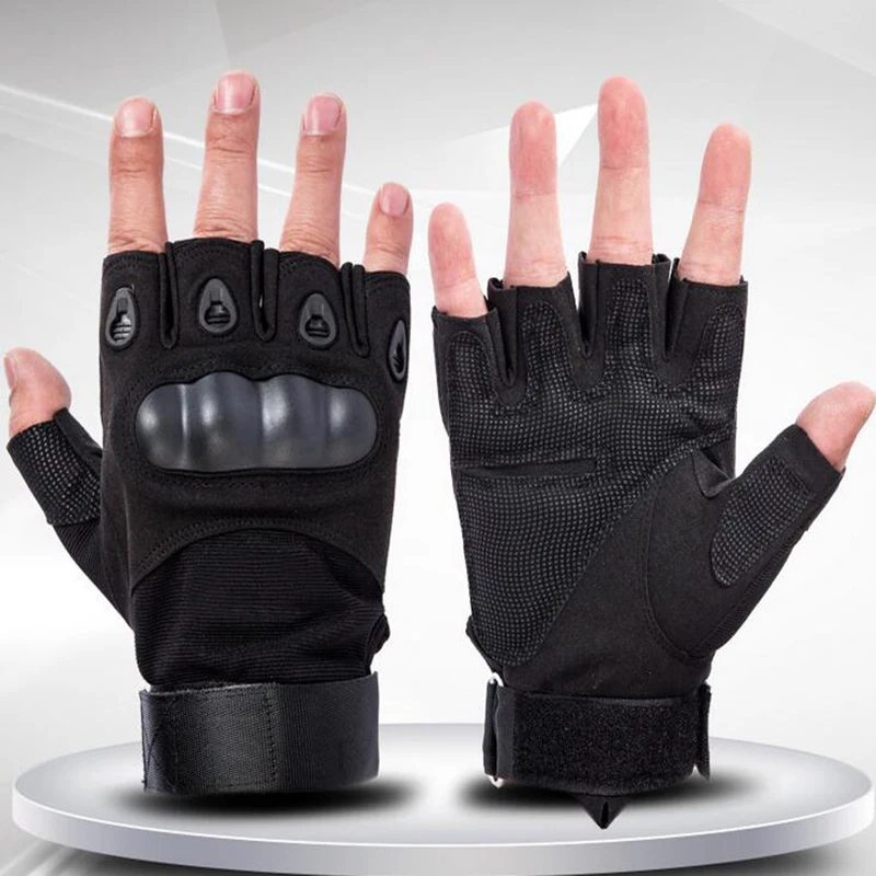 Men's Military Tactical Gloves Fingerless Sport Gloves Military Army Combat Airsoft Paintball Gloves 3 Colors
Men's Military Tactical Gloves Fingerless Sport Gloves Military Army Combat Airsoft Paintball Gloves 3 Colors