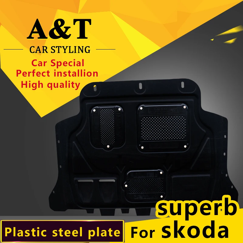car styling For skoda superb Plastic engine guard 2016 For superb Engine skid plate fender alloy steel engine guard Car Accessor
car styling For skoda superb Plastic engine guard 2016 For superb Engine skid plate fender alloy steel engine guard Car Accessor