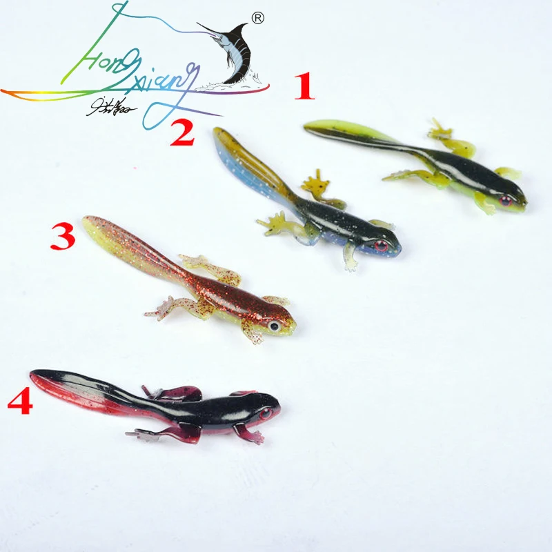 1pc Silicone Soft Frog Bait Fishing Lure 80mm/3.8g Rubber Worm Tadpole Wobblers Lifelike Lake Fishing Isca Artificial Shad Pesc
1pc Silicone Soft Frog Bait Fishing Lure 80mm/3.8g Rubber Worm Tadpole Wobblers Lifelike Lake Fishing Isca Artificial Shad Pesc