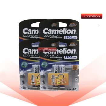 Camelion 2700mAh 1.2V AA Battery NiMH Ni-MH Rechargeable Battery Low self discharge high capacity
Camelion 2700mAh 1.2V AA Battery NiMH Ni-MH Rechargeable Battery Low self discharge high capacity