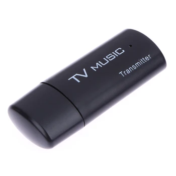 Black USB Bluetooth Audio Transmitter Wireless Stereo Bluetooth Music Box Dongle Adapter for TV MP3 PC
Black USB Bluetooth Audio Transmitter Wireless Stereo Bluetooth Music Box Dongle Adapter for TV MP3 PC