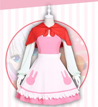 2018 New Anime Cartoon Kobayashi-san Chi no Maid Dragon Moe Dragon Madness Lolita cos little red riding hood for teenage
2018 New Anime Cartoon Kobayashi-san Chi no Maid Dragon Moe Dragon Madness Lolita cos little red riding hood for teenage