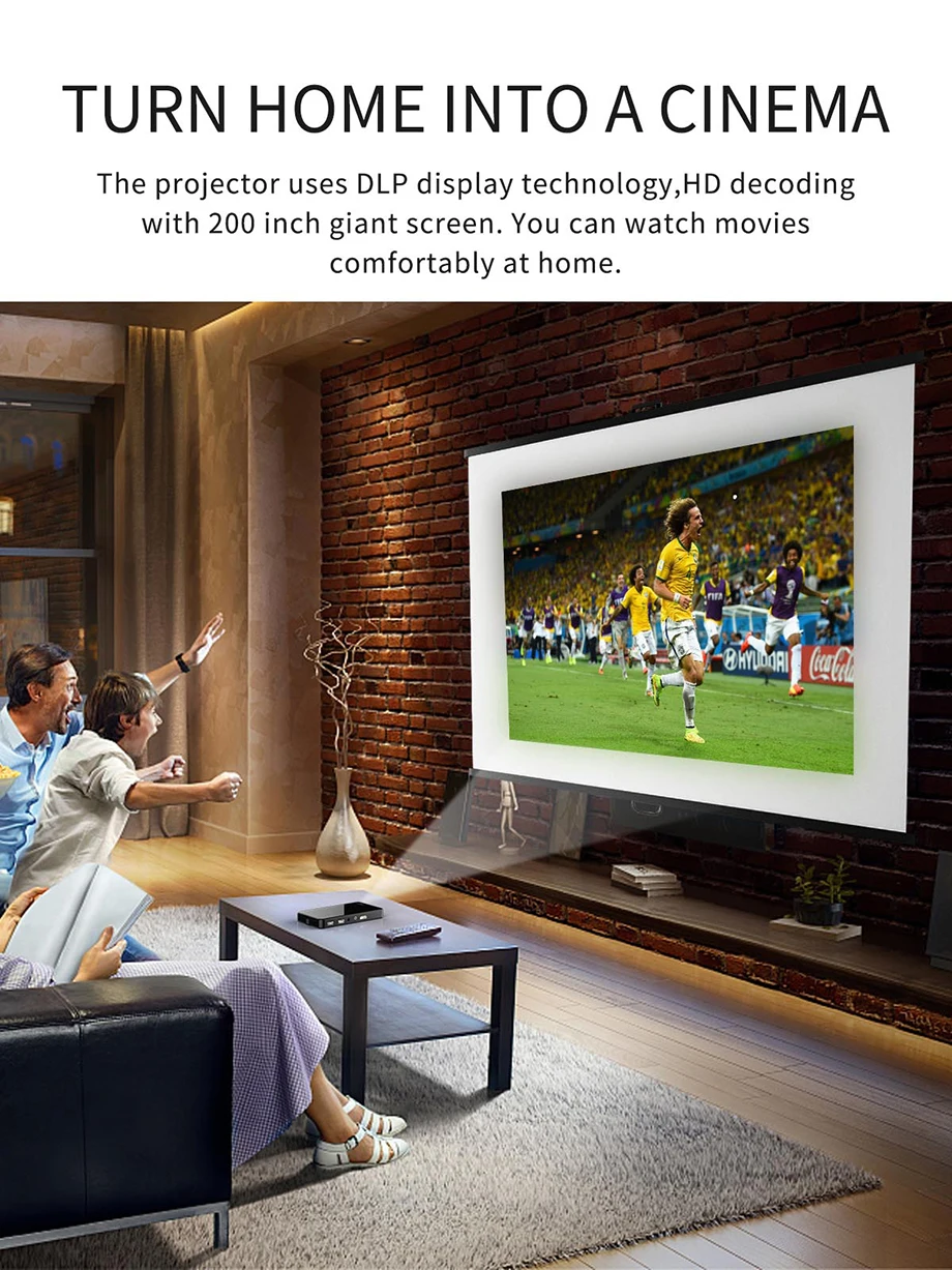 SmartIdea X2 Android7.1 mini phone projector (11)