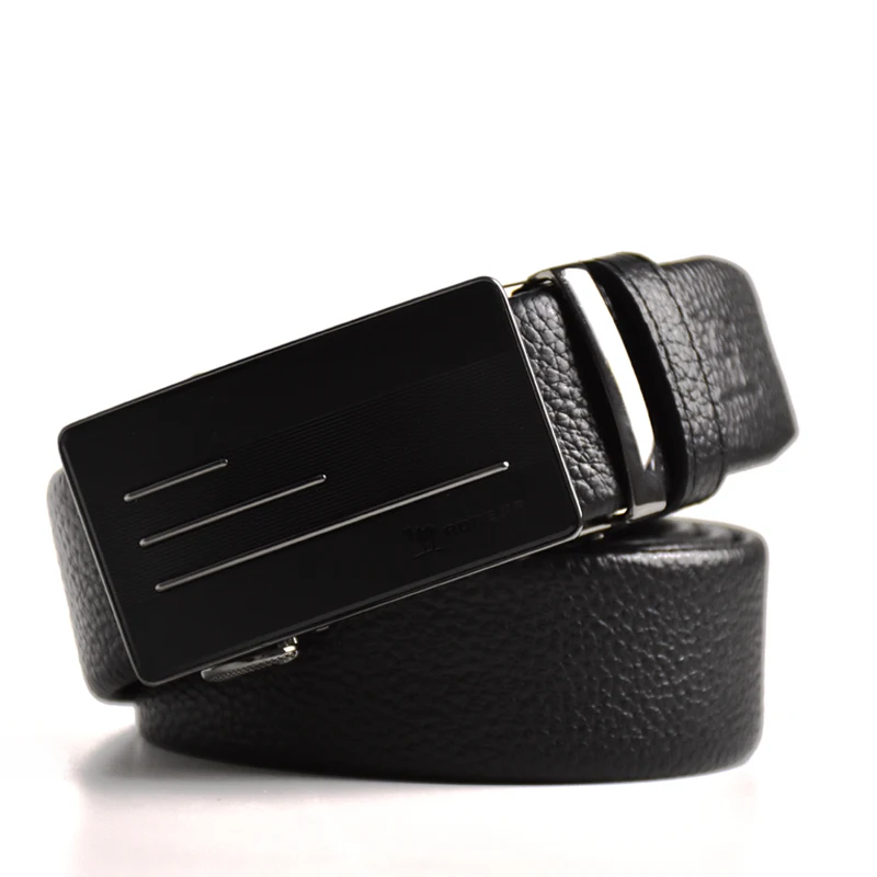 men's belts automatic buckle belt for man simple designer genuine leather jean strap black color 130 length business
men's belts automatic buckle belt for man simple designer genuine leather jean strap black color 130 length business