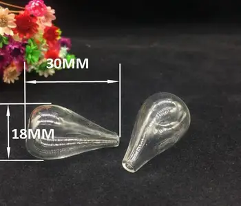 50pcs 30*18mm wholesale Flat bottom vase shape glass vial round bottle glass cover bubble dome DIY jewelry pendant party decor
50pcs 30*18mm wholesale Flat bottom vase shape glass vial round bottle glass cover bubble dome DIY jewelry pendant party decor