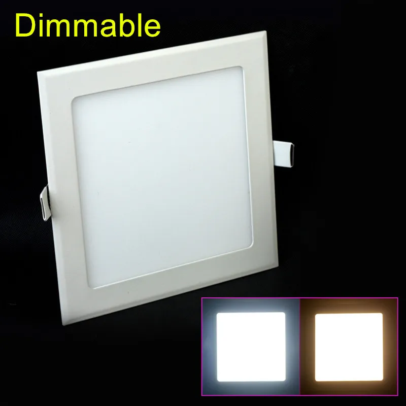 LED Downlight Dimmable 4W 6W 9W 12W 15W 25W Square Ultrathin SMD 2835 Power Driver Ceiling Panel Lights Cool/Warm White
LED Downlight Dimmable 4W 6W 9W 12W 15W 25W Square Ultrathin SMD 2835 Power Driver Ceiling Panel Lights Cool/Warm White