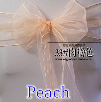 Peach colour Chair Sashes crystal Organza sash Wedding Party Decoration Bow sash wholesale snow organza silk sash band
Peach colour Chair Sashes crystal Organza sash Wedding Party Decoration Bow sash wholesale snow organza silk sash band